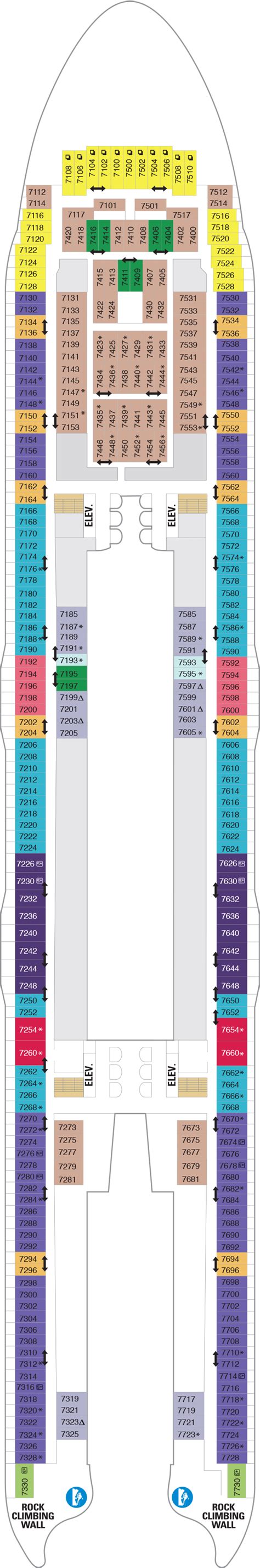 royal caribbean allure of the seas deck plans|Deck 9 .